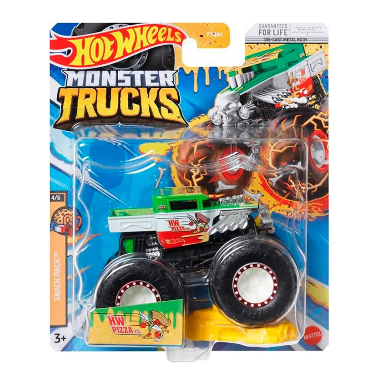 Машинка Hot Wheels Monster HW PIZZA CO. 1:64 HNW18