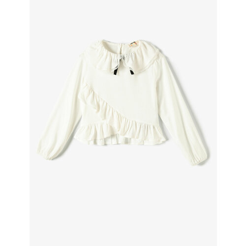 Блуза KOTON, размер 9-10 лет, белый