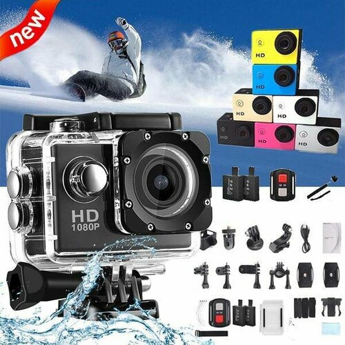 Экшн-камера Eplutus HD GoPro водонепроницаемая 2250₽