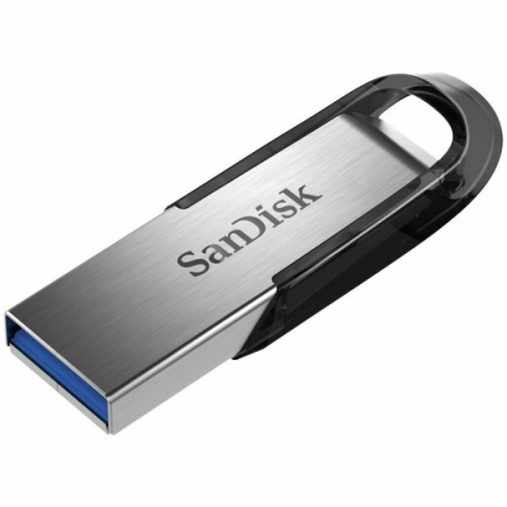 Флеш-накопитель SanDisk Ultra Flair 64 Гб серебристая