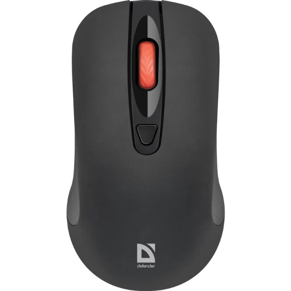 Мышь беспроводная Defender Nexus MS-195 черный,4 кнопки,800-1600 dpi