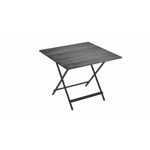 Стол складной дачный Лаундж квадро (ДПК серый) стол уличный кофейный октагон из металла и дпк 45х60х60 мебельпатио