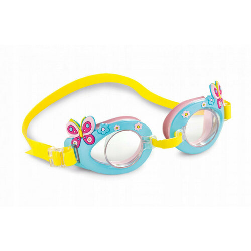 Очки для плавания Fun Goggles Бабочка, 3-8 лет