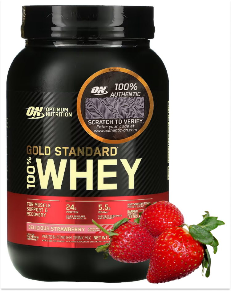 Протеин OPTIMUM NUTRITION Gold Standard 100% Whey, порошок, 2.2кг, шоколадный солод [on91] - фото №18