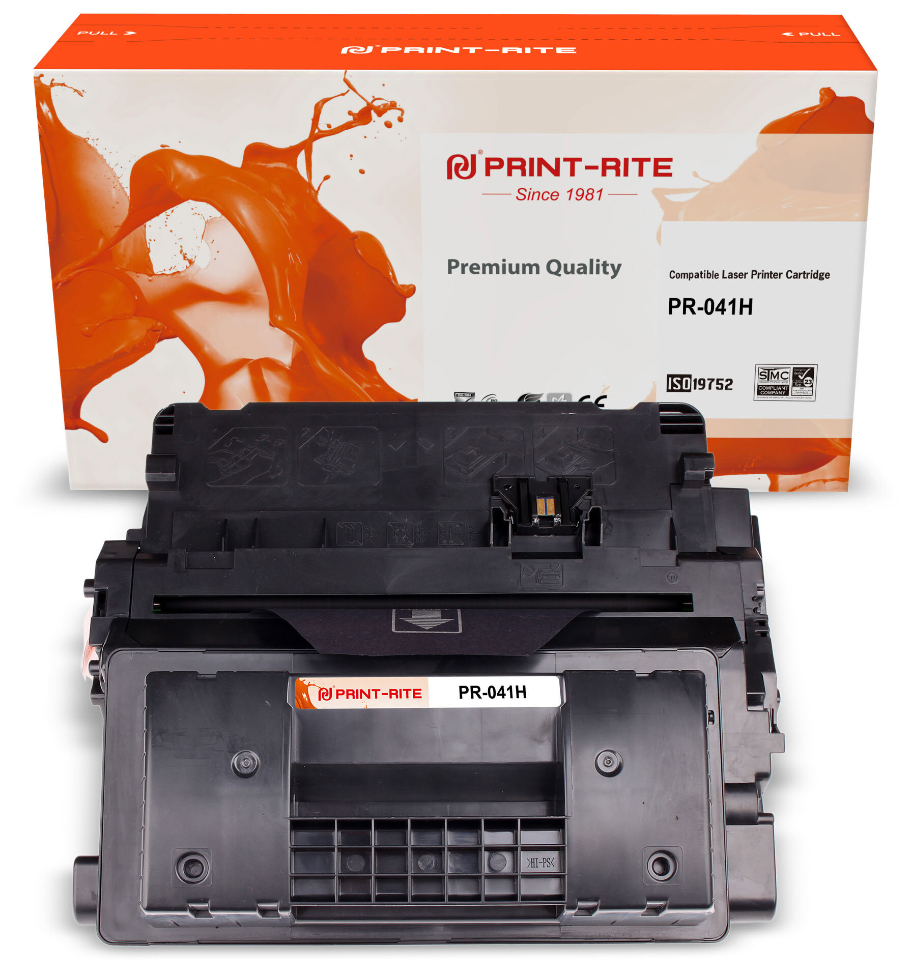 Картридж лазерный Print-Rite TFC252BPU1J PR-041H 041H черный (20000стр.) для Canon LBP 312x