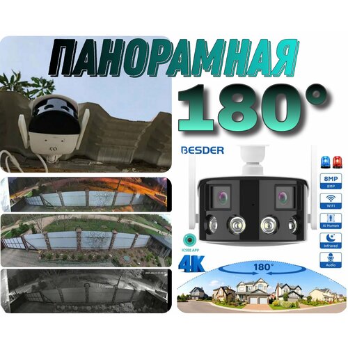 Панорамная уличная камера видеонаблюдения 790000₽
