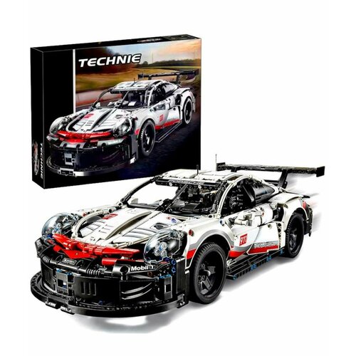 конструктор technic porsche 911 rsr Конструктор для мальчика Техник набор Порше 911 1630 деталей