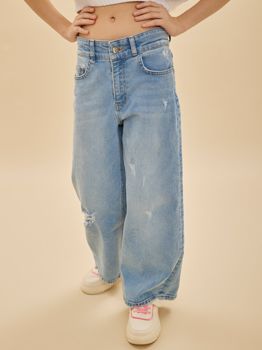 Джинсы Noble People размер 158 голубой