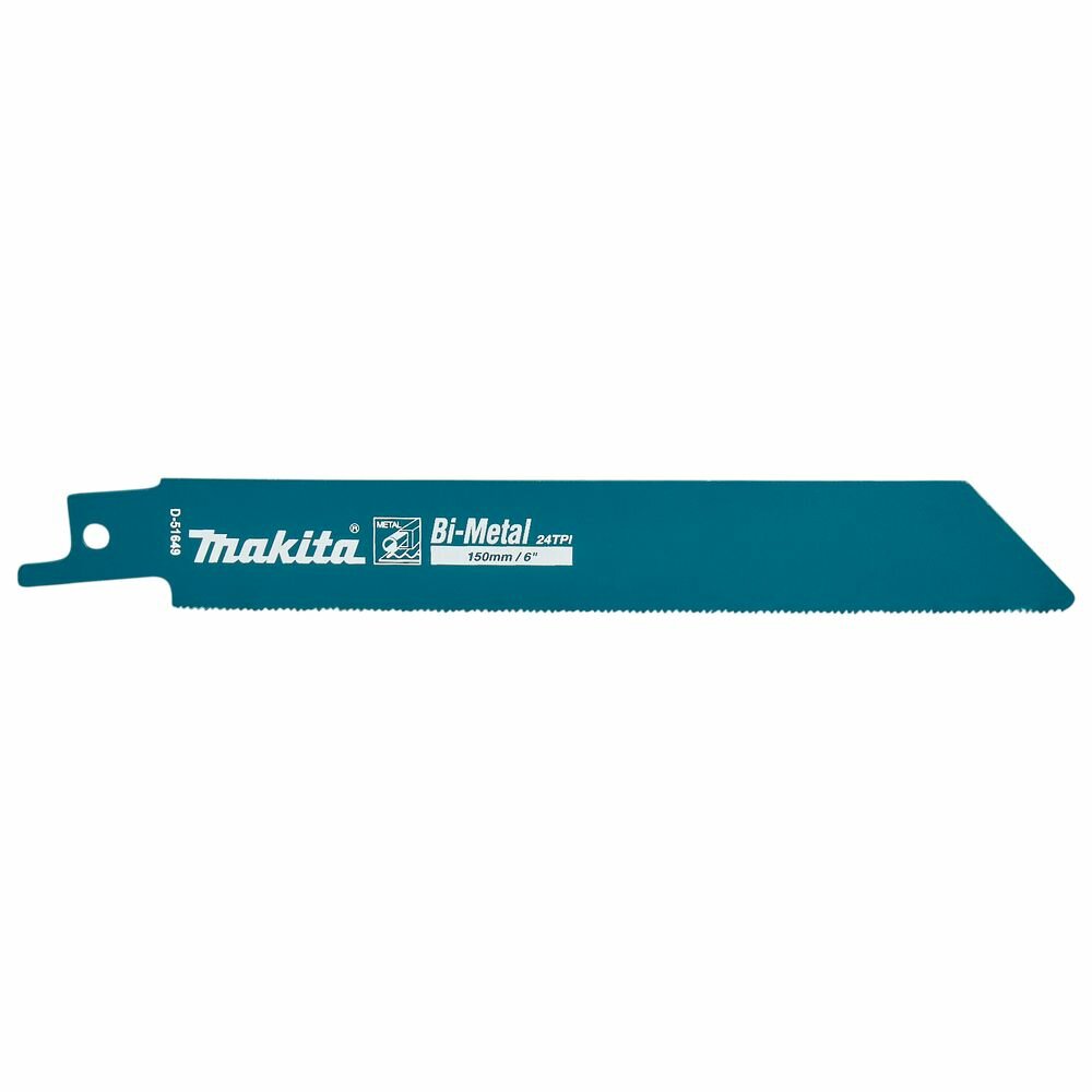 Сабельная пилка для металла 152x09x24TPI 2 шт. Makita D-51649