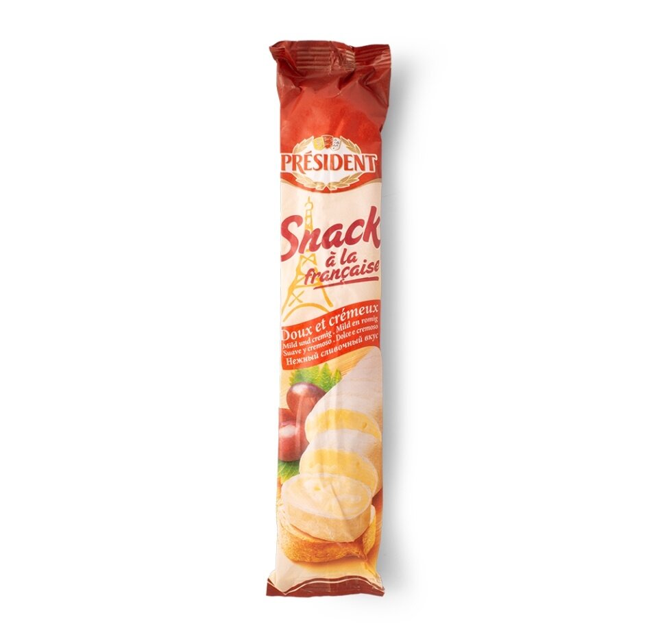 Сыр мягкий President Snack с белой плесенью