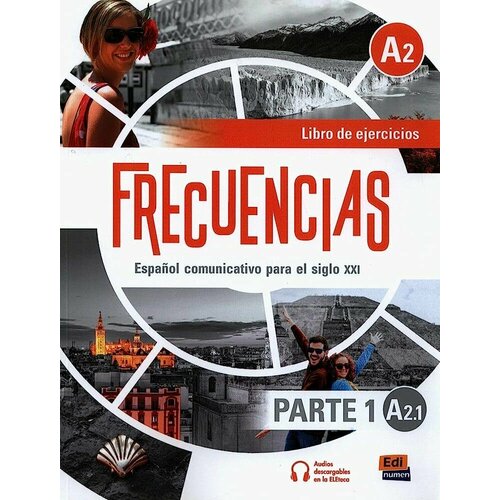 Frecuencias A2.1 Libro de ejercicios+Extension digital, рабочая тетрадь по испанскому языку для студентов и взрослых