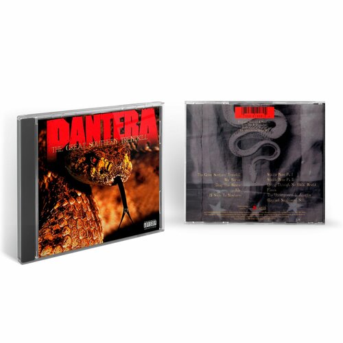 Pantera - The Great Southern Trendkill (1CD) 1996 Atlantic Jewel Аудио диск pantera the great southern trendkill 1cd 1996 atlantic jewel аудио диск