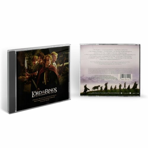 OST - The Lord Of The Rings: The Fellowship Of The Ring (Howard Shore) (1CD) 2001 Warner Jewel Аудио диск tolkien john ronald reuel lord of the rings the fellowship of the ring part 1