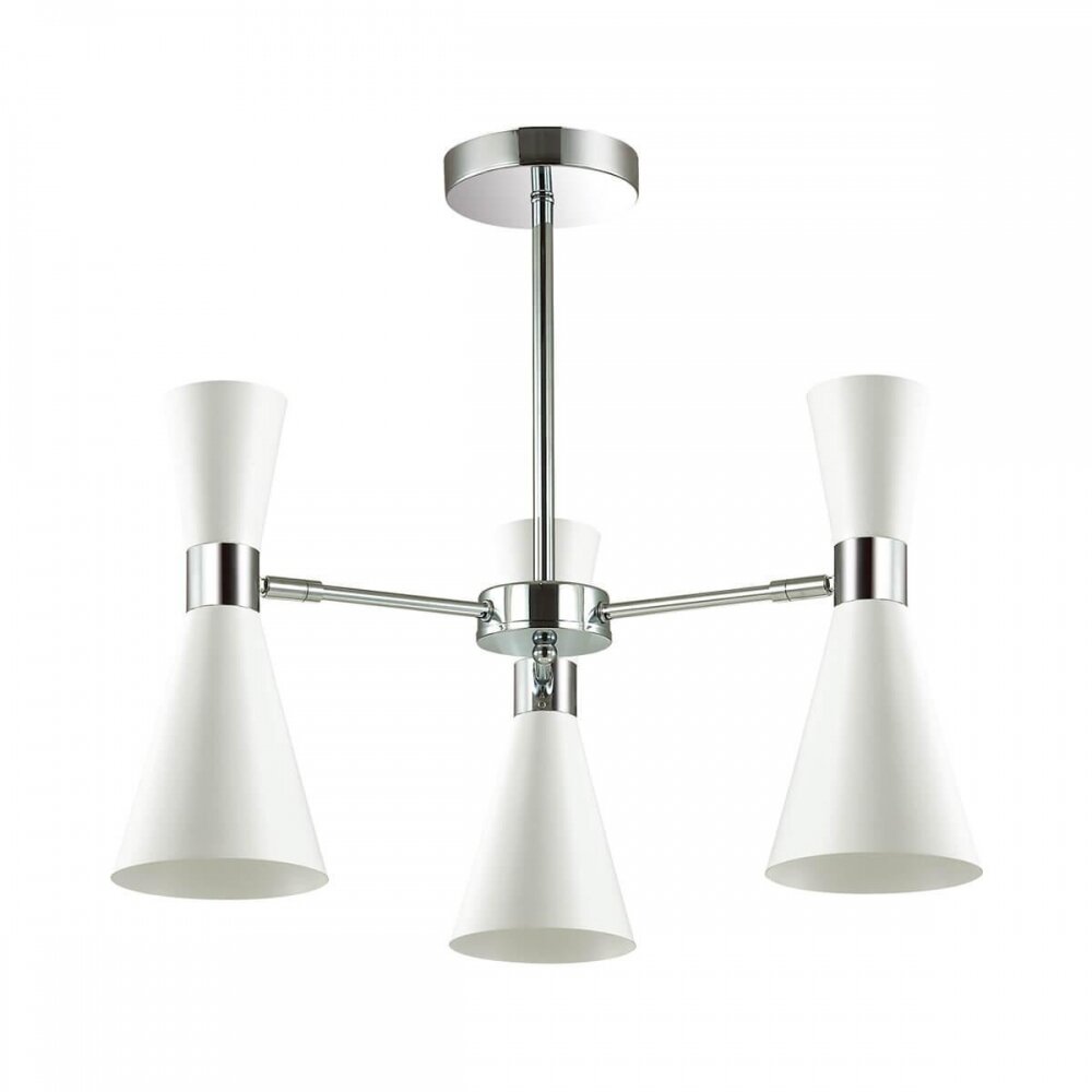 Люстра на штанге с лампочкой Lumion Quinn 3661/3CLamps E14 Свеча — фото 1