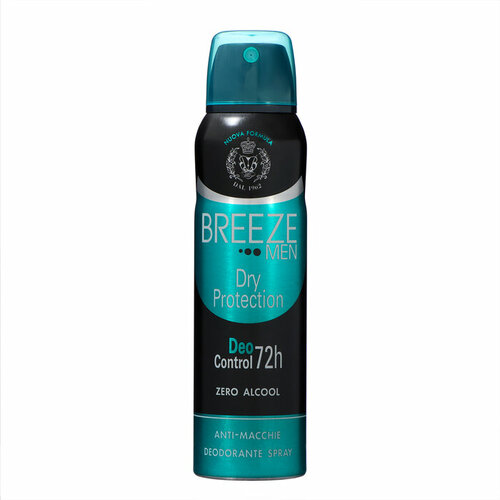 дезодорант breeze freschezza talcata 48 часов 150 мл Дезодорант aэрозоль DRY PROTECTION Breeze, 150 мл