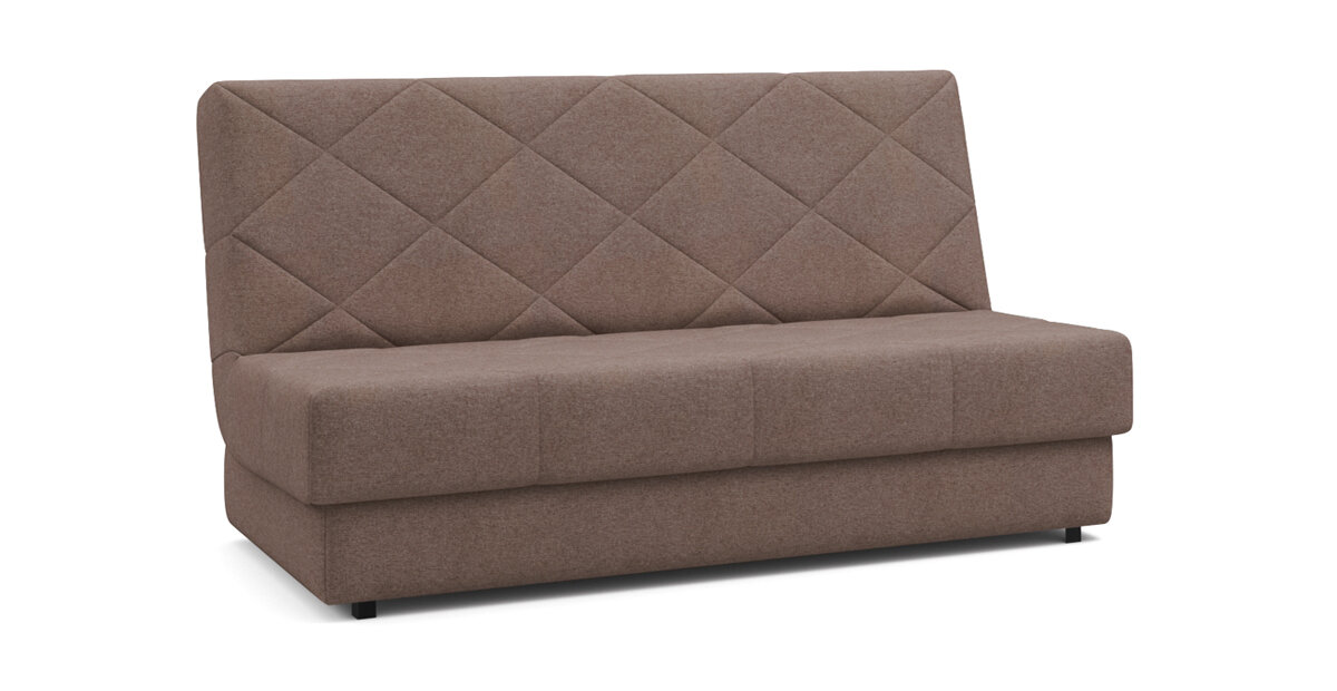 фото Прямой диван Цвет Диванов Баден NEXT 189 прямой Какао c механизмом