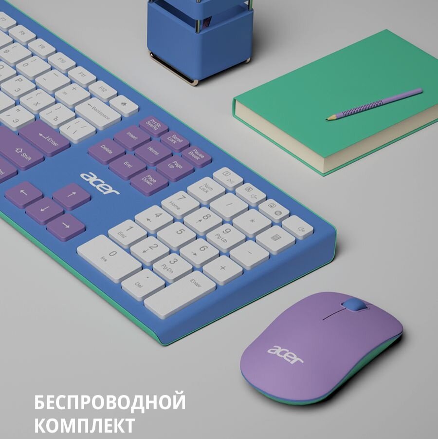 Беспроводная клавиатура и мышь Acer OCC-200