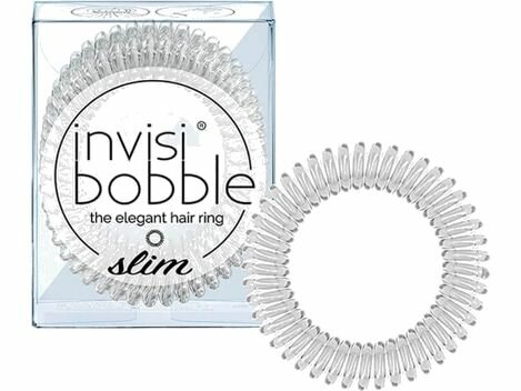 Invisibobble Резинка-браслет для волос Crystal Clear, с подвесом, 3 шт (Invisibobble, ) - фото №5
