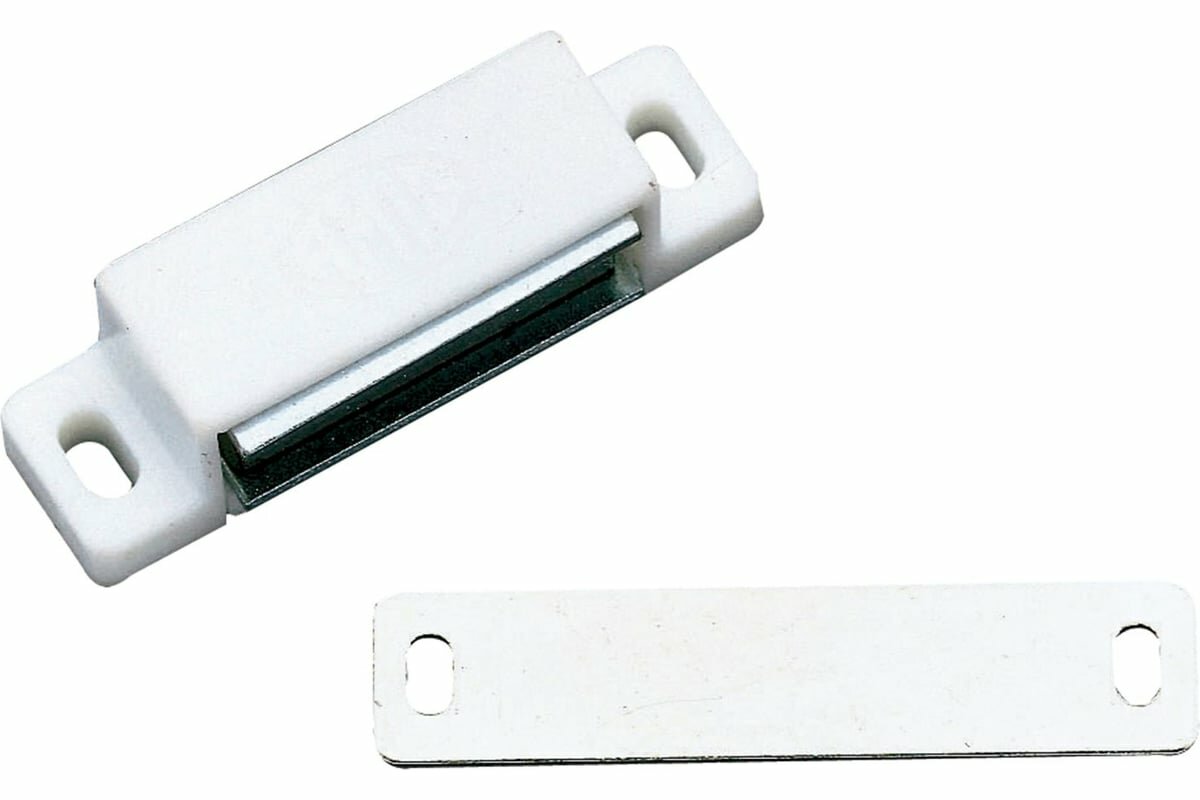 Магнитная защелка Amig белая 10 BL 723