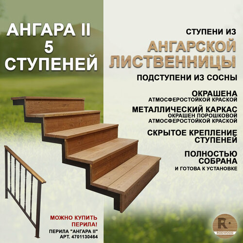 Лестница-крыльцо Ангара II, 5 ступеней