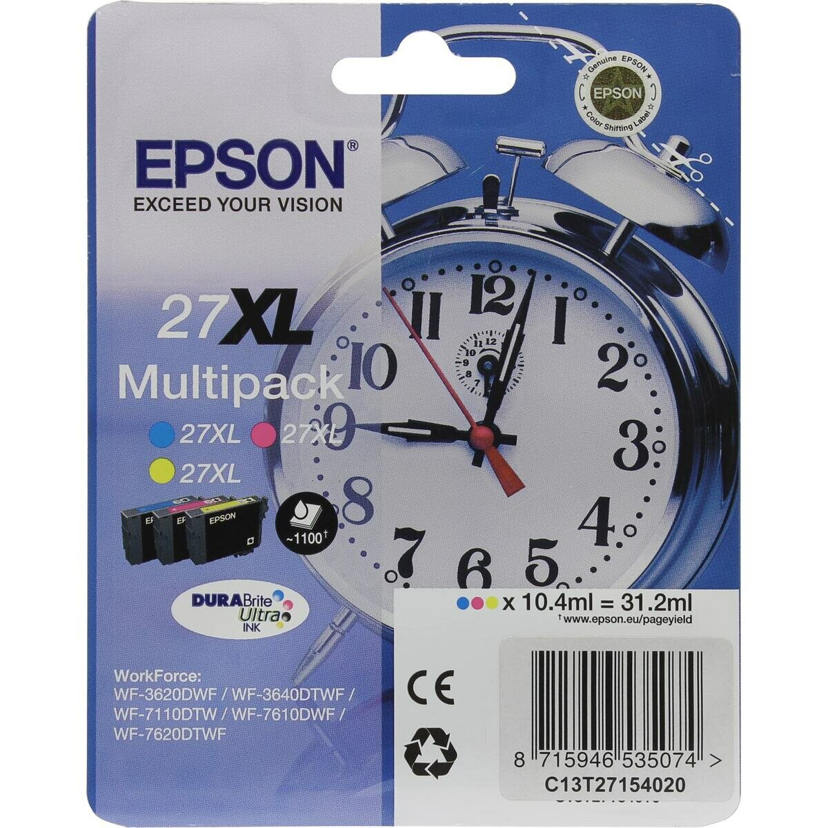Набор картриджей Epson C13T27154020