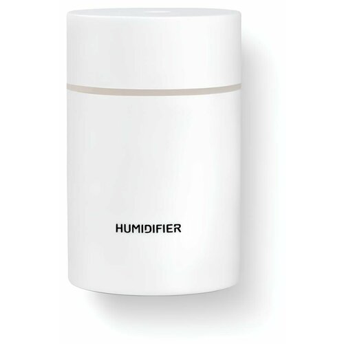Портативный ультразвуковой увлажнитель воздуха в дом офис авто 300 мл с LED подстветкой 818₽
