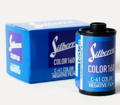 Изображение товара Фотопленка Silberra COLOR160 C-41 135, цветная, негативная, 36 кадров, ISO 160