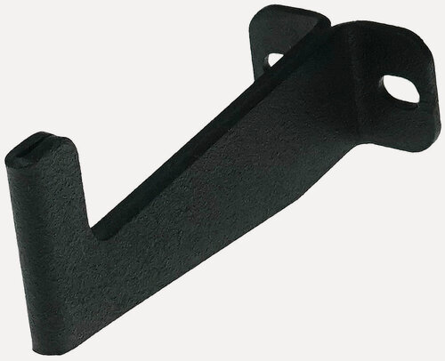 Изображение товара Держатель-крючок для хранения тяжелых предметов Embodiment 7 см, настенный, черный (EMB-WOTUN-7-B)