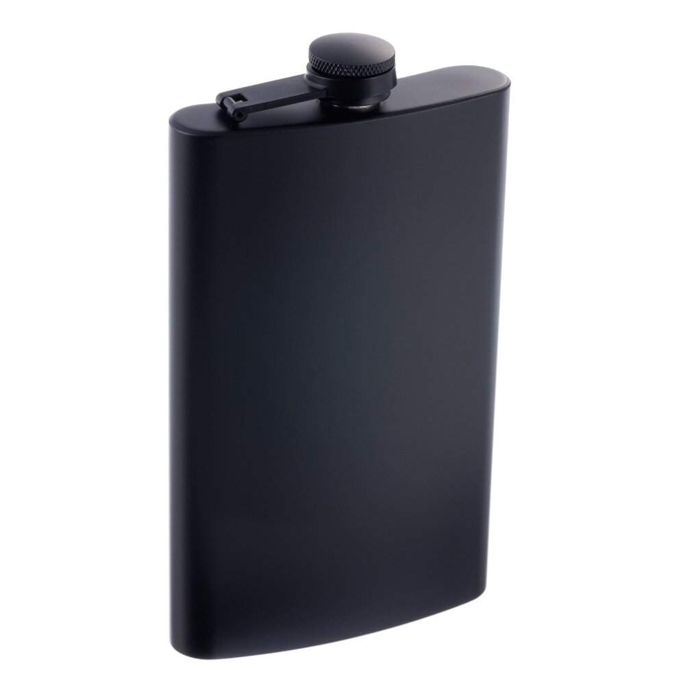 Фляга S.Quire 0,27 л, сталь, черная, шт