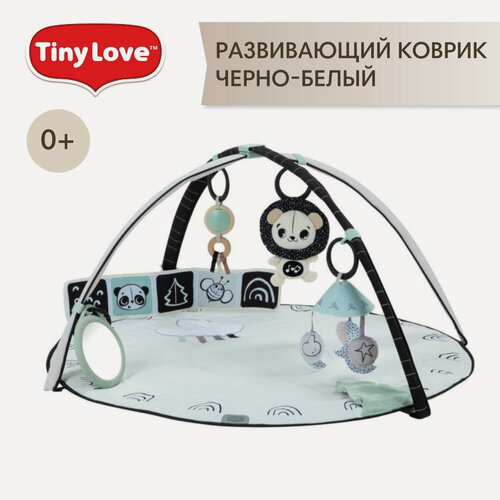 Изображение товара Коврик детский развивающий с игрушками Tiny Love Черно-белый, 0+