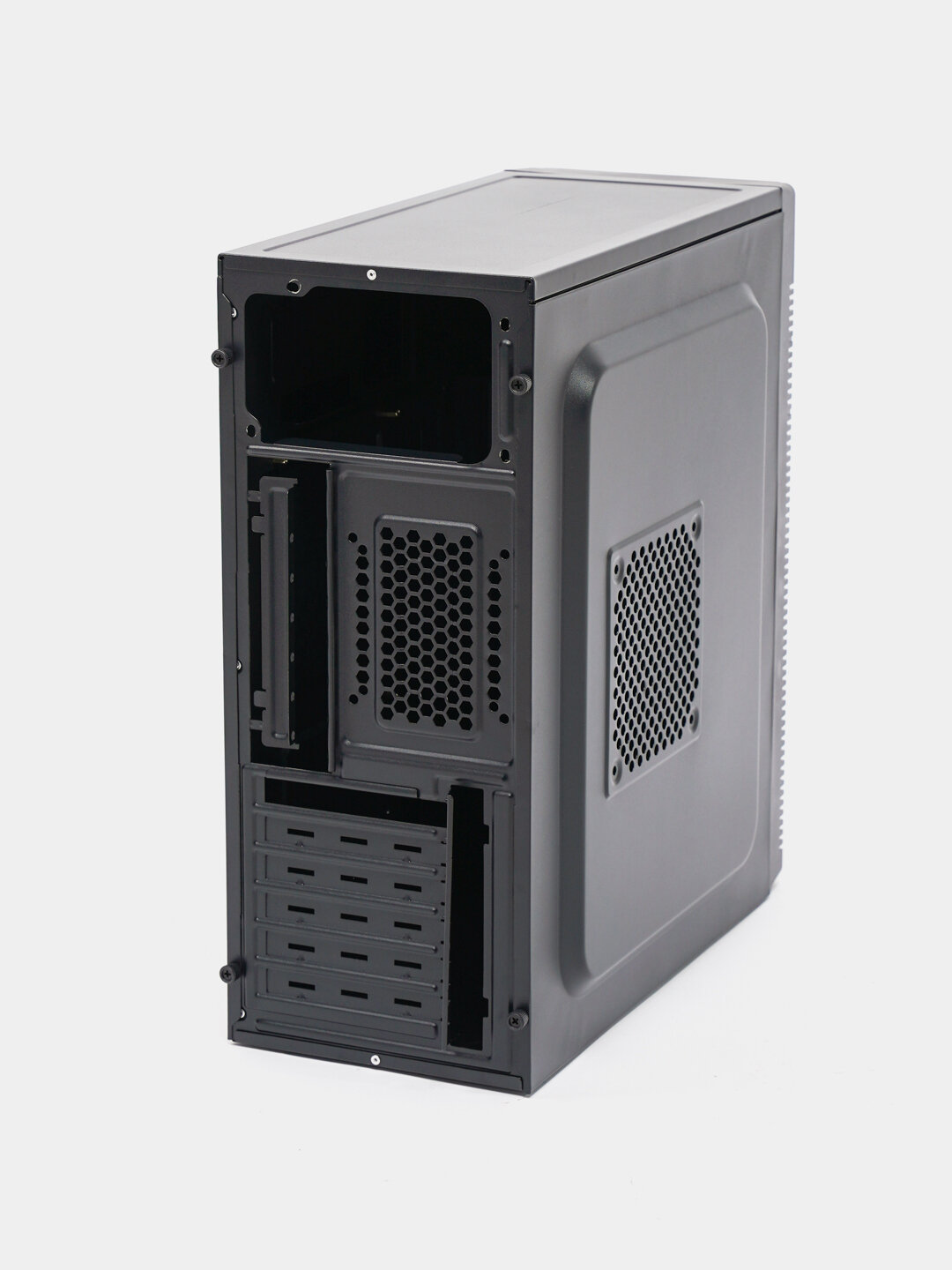 Корпус, системный блок, пустой micro ATX, Угольный — фото 1