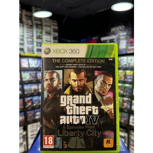 фото Игра gta iv: the complete edition (3 игры) (xbox 360) (box) microsoft