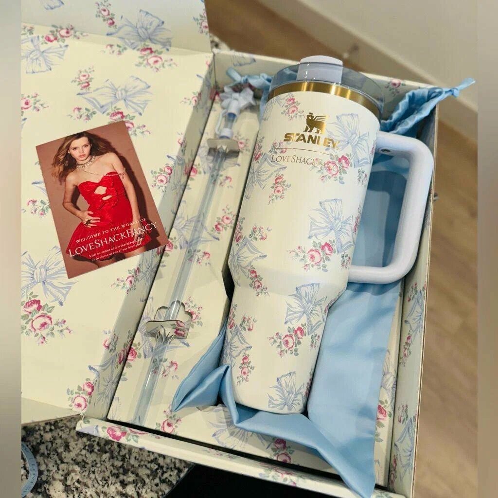 Термокружка Stanley "Love Shack Fancy", лимитированная подарочная серия, 1.18 л
