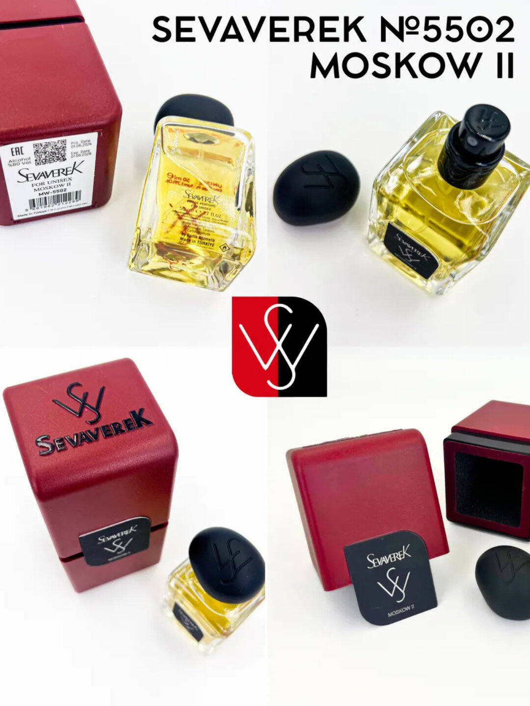 Парфюмерная вода Sevaverek Moscow II №5502 Molecules Escentric 02, духи унисекс, 50 мл