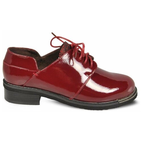 фото Полуботинки baden , размер 38 , бордовый