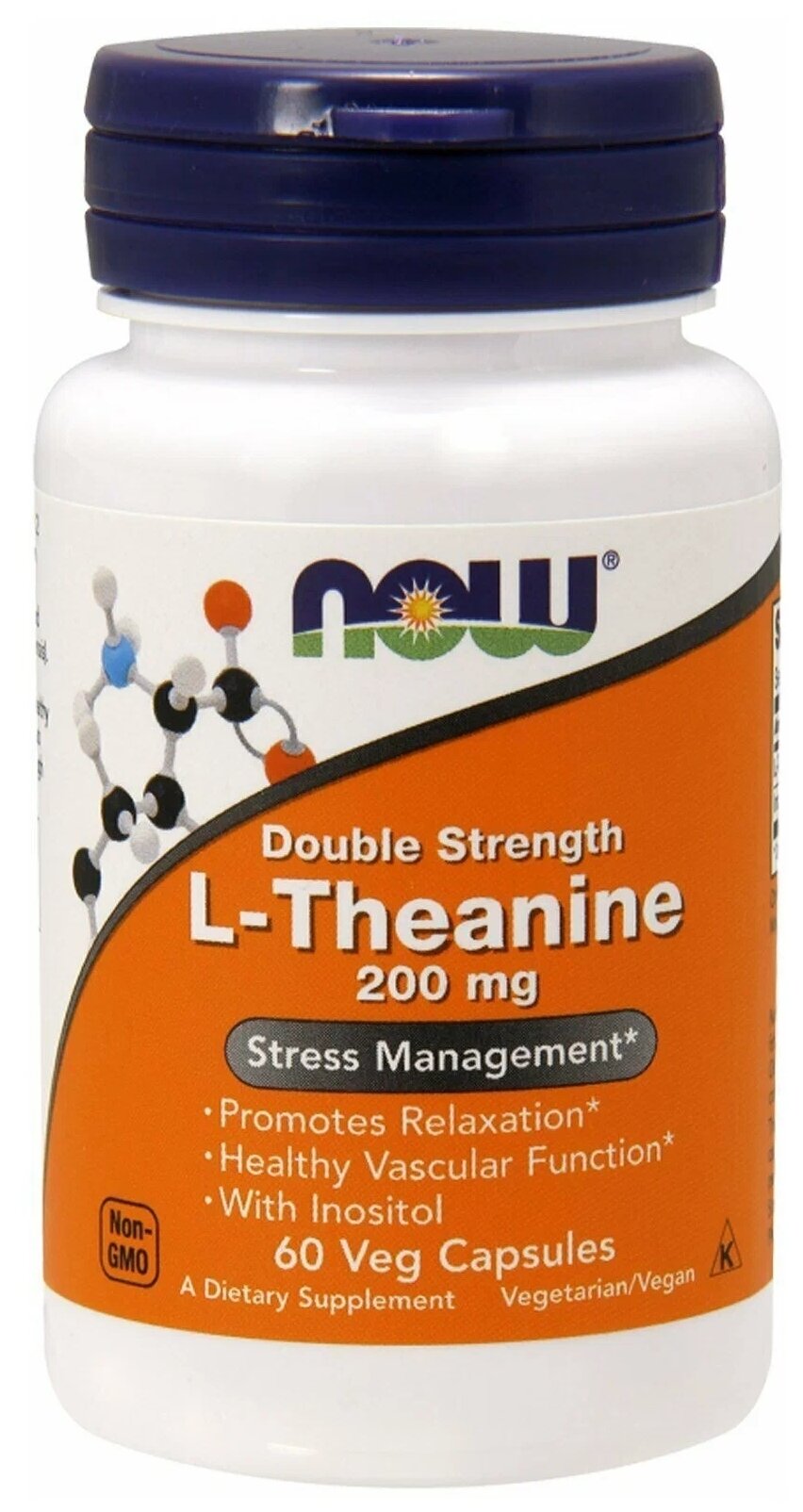 NOW Theanine 200 mg (60 )