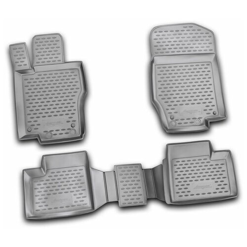 фото Коврики в салон mercedes-benz ml-class w164 2005-2011, 4 шт. (полиуретан) nlc.34.23.210k 18021