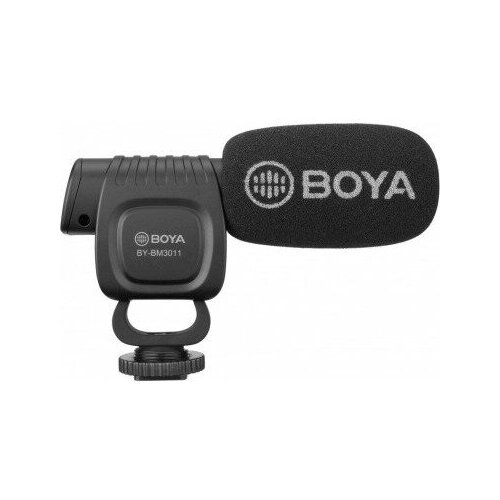 Компактный и прочный направленный конденсаторный микрофон BOYA BY-BM3011 с разъёмом TRS или TRRS 584700₽
