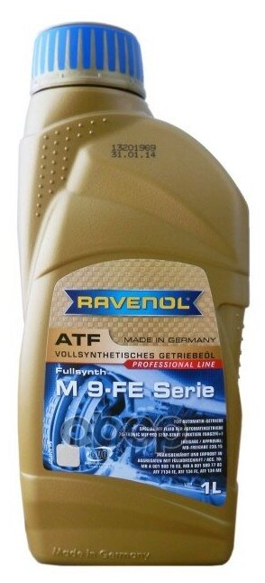 Трансмиссионное Масло Ravenol Atf Mb 9fe-Serie ( 1л) New Ravenol арт. 4014835796010