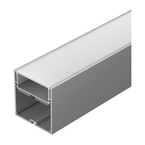 Профиль с экраном SL-LINE-7477-2500 ANOD+OPAL