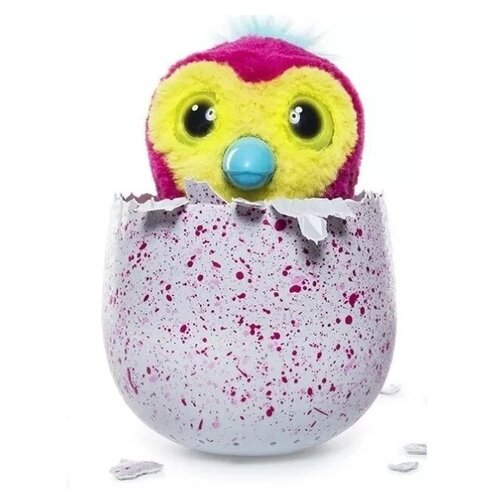 Интерактивная развивающая игрушка Пингвин Хэтчималс CH Toys / Игрушка Хэтчималс питомец в яйце говорящий