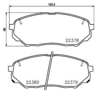 Колодки тормозные KIA SORENTO III перед. (с противошумной пластиной Q+) TEXTAR 2237801 - фотография № 2