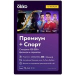 Оплата подписки Okko Премиум + Спорт - изображение