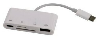 Внешний картридер Ks-is USB Type-C 3.1/USB 3.0 Card Reader KS-399