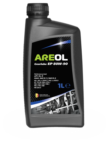 Трансмиссионное масло AREOL Gearlube EP 80W-90 1 л.