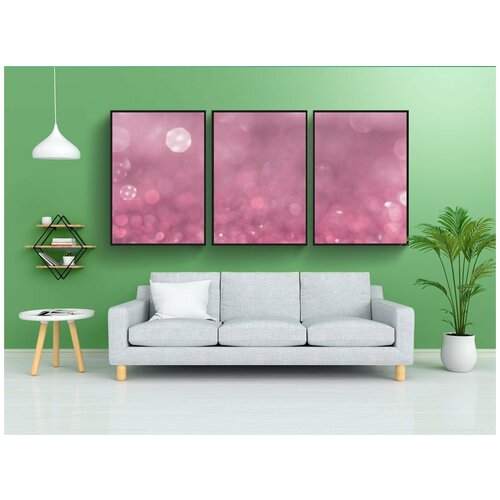 фото Набор модулных постеров для интерьера "задний план, блеск, сверкать" 60x90 см. в тубусе, без рамки lotsprints