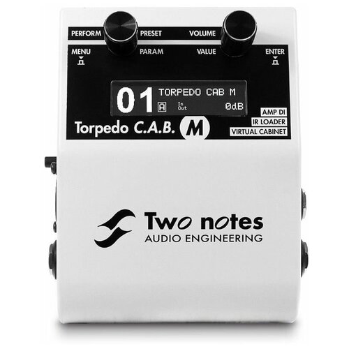 Моделирующая и специальная педаль эффектов Two Notes Torpedo C.A.B. M