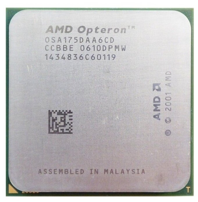 Процессор AMD Opteron Dual Core 175 Denmark S939,  2 x 2200 МГц, OEM