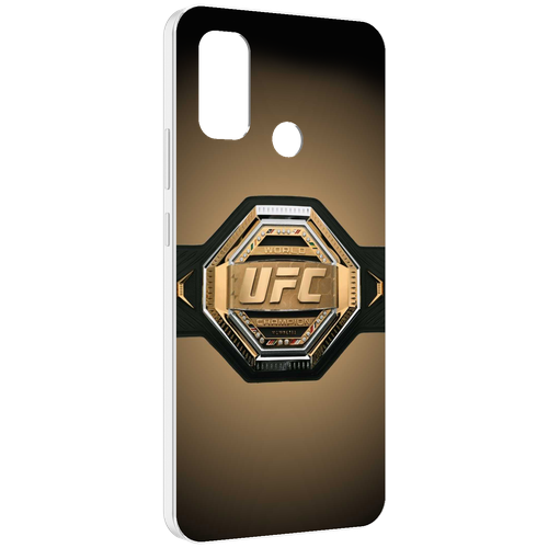 Чехол MyPads UFC единоборства мужской для UleFone Note 10P / Note 10 задняя-панель-накладка-бампер