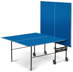 Теннисный стол Olympic Outdoor синий , всепогодный, с сеткой